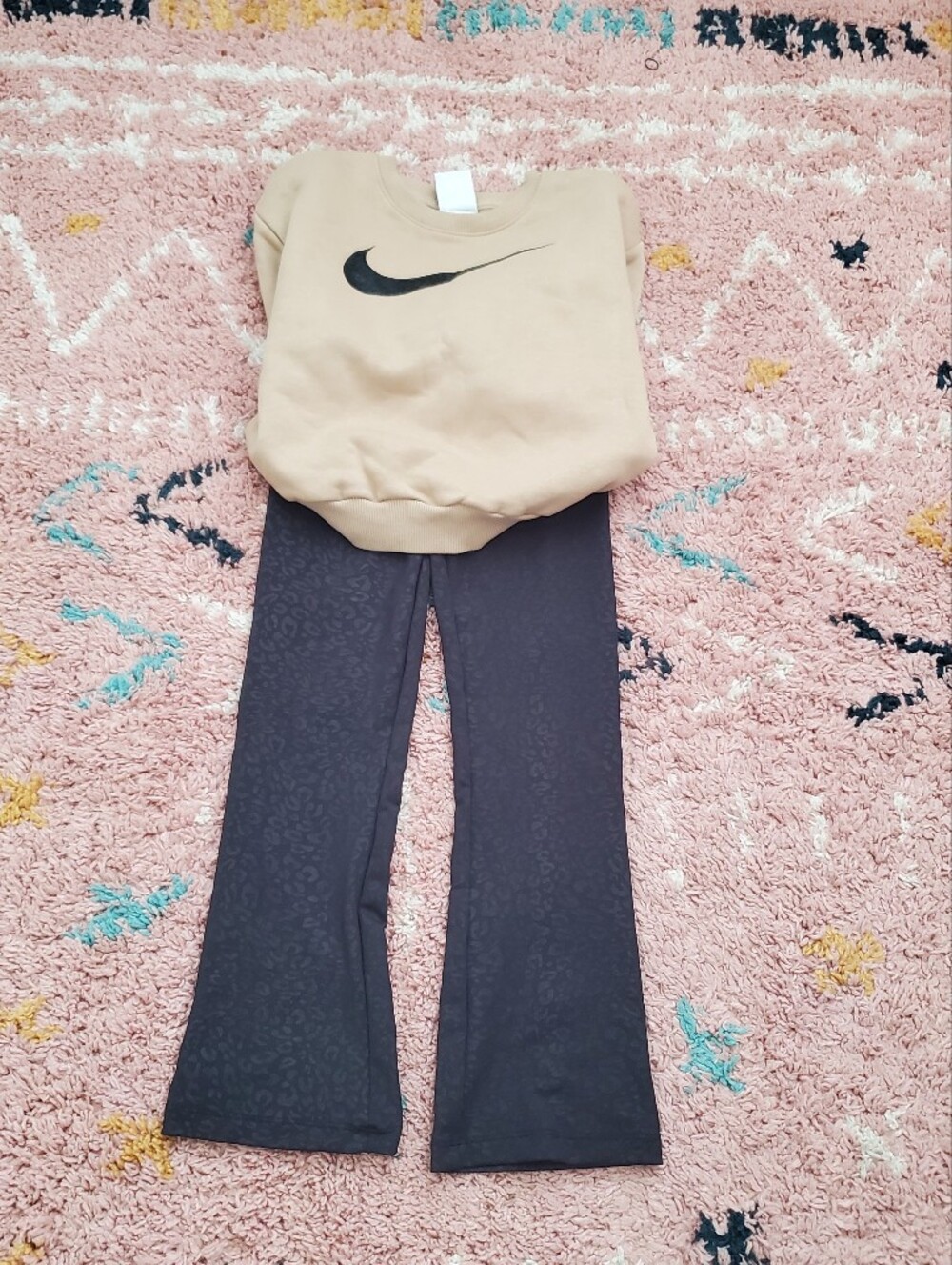 Nike Girls Swoosh Spirit Dri-FIT Leggings, 2-Piece Set Size 6X NWT - Picture 11 of 16